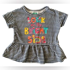 365Kids Garanimals Girls Size 4 Look On The Bright Side Shirt
